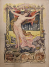 Affiche publicitaire pour les affiches et portiques H. Gaillard & Cie, imprimeur à Amiens