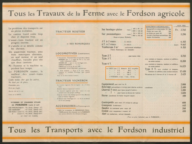 Publicités automobiles : Fordson