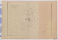 Plan du cadastre rénové - Lamotte-Warfusée (Lamotte-en-Santerre) : tableau d'assemblage (TA)