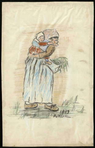 Dessins et caricatures réalisés par Alfred Normand