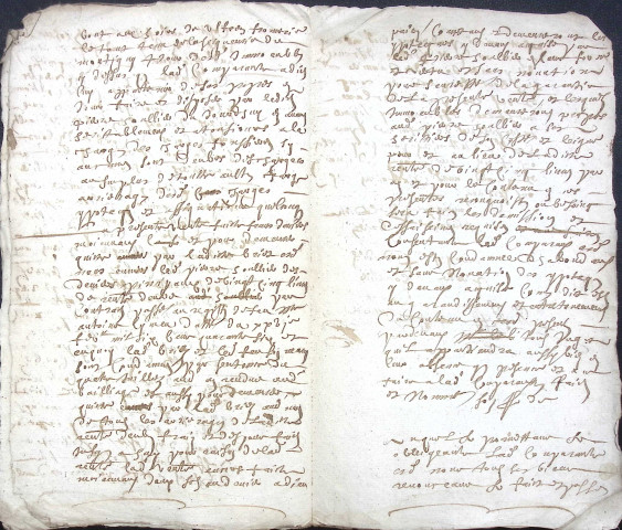 Etude de Me Antoine Limeu à Amiens (étude n°6). Minutes de l'année 1661