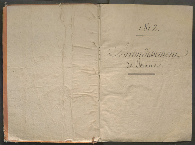 Tirage au sort (arrondissement de Péronne) de l'année 1812