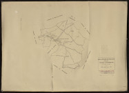 Plan du cadastre rénové - Millencourt-en-Ponthieu : tableau d'assemblage (TA)