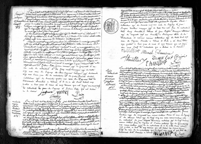 Talmas : naissances, mariages, décès