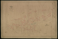 Plan du cadastre napoléonien - Nurlu : Chef-lieu (Le), B2