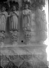 Cathédrale, le portail Saint Firmin (statues)