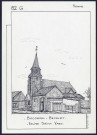 Becordel-Bécourt : église Saint-Vast - (Reproduction interdite sans autorisation - © Claude Piette)