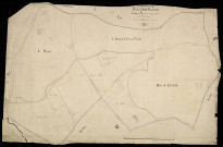 Plan du cadastre napoléonien - Regnieres-Ecluse (Regnière Ecluse) : Bois de la Grande Vente (Le) ; l'Hermitage (L'), A