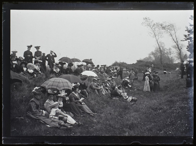 Excursion de Saint-Josse - avant la procession, la foule - mai 1904
