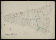 Plan du cadastre napoléonien - Estrees-sur-Noye (Estrées) : Ouest (L'), C