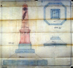 Guerre 1914-1918. Projet de monument aux morts de Templeux-le-Gerard