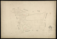 Plan du cadastre napoléonien - Nouvion : Bois des Combles (Le), B