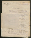Témoignage de Maldent, Louis Auguste et correspondance avec Jacques Péricard