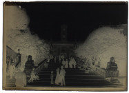 Rome. Escaliers menant à la place du Capitole