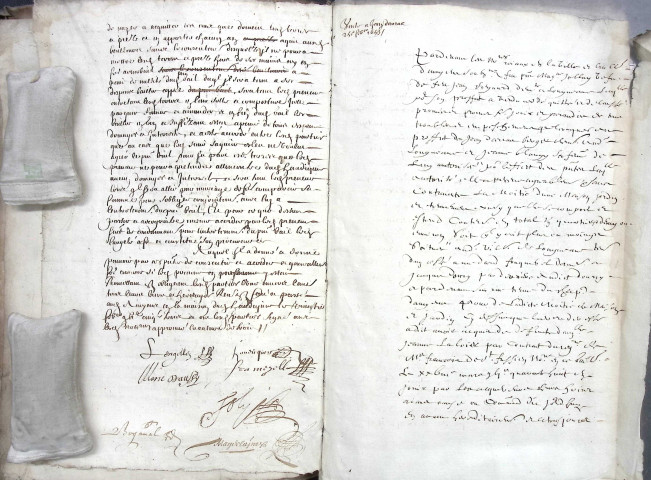 Etude de Me Bénigne Magdelaine à Amiens (étude n°16). Minutes de l'année 1653