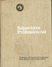 Répertoire professionnel de la Fédération Française de l'industrie de la Maille et de la Bonneterie (303 pages)