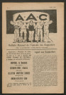 Bulletin mensuel de l'amicale des supporters de l'Amiens Athlétic Club, numéro 8