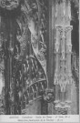 Cathédrale - Stalles du Choeur - 1ère série, n° 6 - Décoration flamboyante de la Parclose - 56-57