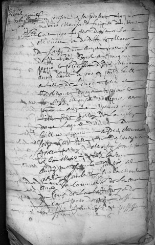 Etude de Me Anselme Pezé à Amiens (étude n°14). Minutes de l'année 1658