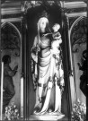 Eglise de Toeufles : statue de la Vierge à l'Enfant