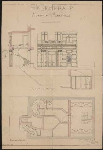 Société générale. Agence d'Abbeville