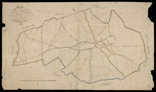 Plan du cadastre napoléonien - Bray-Les-Mareuil : tableau d'assemblage