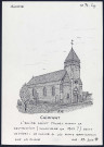Chirmont : église Saint-Michel avant sa destruction - (Reproduction interdite sans autorisation - © Claude Piette)