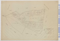 Plan du cadastre rénové - Allonville : section C1