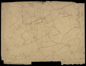 Plan du cadastre napoléonien - Saint-Quentin-en-Tourmont (Saint Quentin) : Village (Le), B