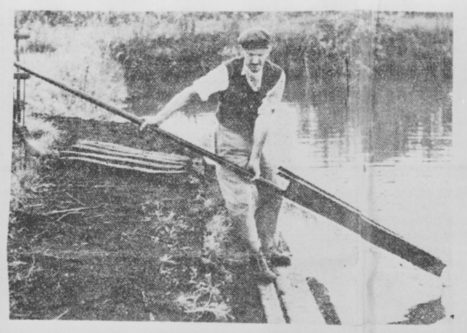 Julien Facquet, dernier tourbier de la commune de Long