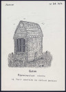 Quend (hameau de Routhiauville) : petit oratoire en briques - (Reproduction interdite sans autorisation - © Claude Piette)