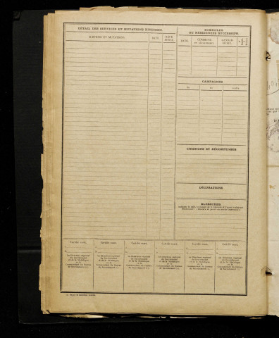 Vivier, Lucien Edmond Henri, né le 09 décembre 1896 à Fouilloy (Somme), classe 1916, matricule n° 1533, Bureau de recrutement d'Amiens