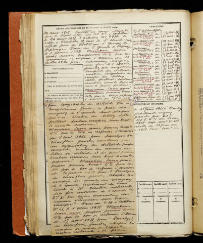 Corroyer, Henri Jules Sylvain, né le 03 octobre 1897 à Neuville-Coppegueule (Somme), classe 1917, matricule n° 343, Bureau de recrutement d'Amiens