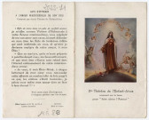 Sainte Thérèse de l'Enfant-Jésus revenant sur la terre pour faire aimer l'Amour