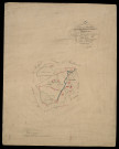 Plan du cadastre napoléonien - Marestmontiers : tableau d'assemblage