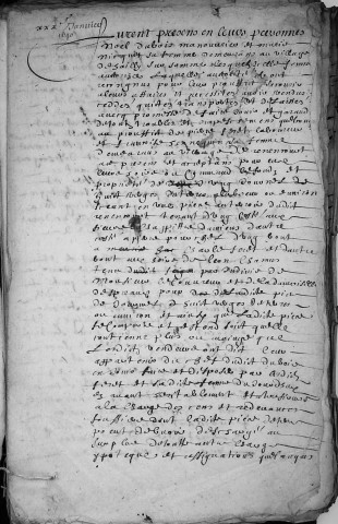 Etude de Me Antoine Limeux à Amiens (étude n°11). Minutes de l'année 1640