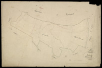 Plan du cadastre napoléonien - Fremontiers (Frémontier) : Mont de Rot (Le), D2