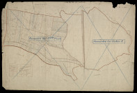 Plan du cadastre napoléonien - Boves : B2 et C2