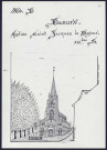 Daours : église Saint-Jacuqes le Majeur, XIXe siècle - (Reproduction interdite sans autorisation - © Claude Piette)