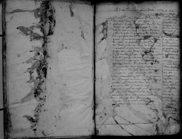 Etude de Me Nicolas Caron à Amiens (étude n°27). Minutes de l'année 1665