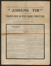 Amiens-tir, organe officiel de l'amicale des anciens sous-officiers, caporaux et soldats d'Amiens, numéro 37 (mai 1934)