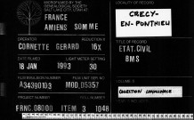 Crécy-en-Ponthieu (Saint-Séverin) : baptêmes, mariages, sépultures