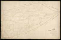 Plan du cadastre napoléonien - Epehy : Vallée Vincent (La), B1