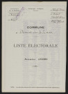 Liste électorale : Domart-sur-la-Luce