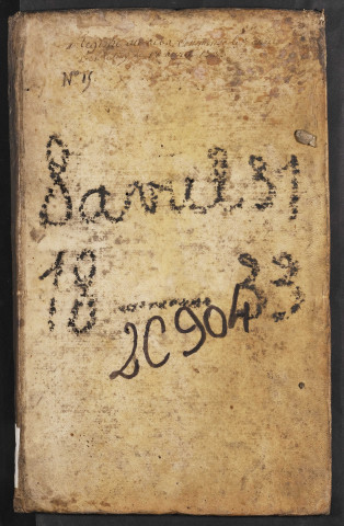 Contrôle des actes du bureau de Conty pour la période du 8 avril 1731 au 18 avril 1733