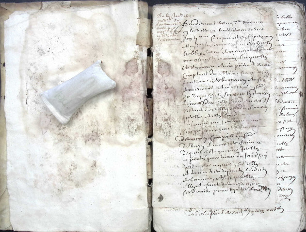 Etude de Me Pierre Lagrene à Amiens (étude n°4). Minutes de l'année 1670