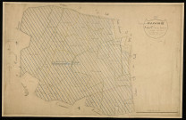 Plan du cadastre napoléonien - Etricourt-Manancourt (Manancourt) : Manancourt, C1