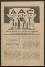 Bulletin mensuel de l'amicale des supporters de l'Amiens Athlétic Club, numéro 5