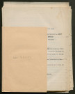 Témoignage de Baros, Léon (Médecin aide major) et correspondance avec Jacques Péricard