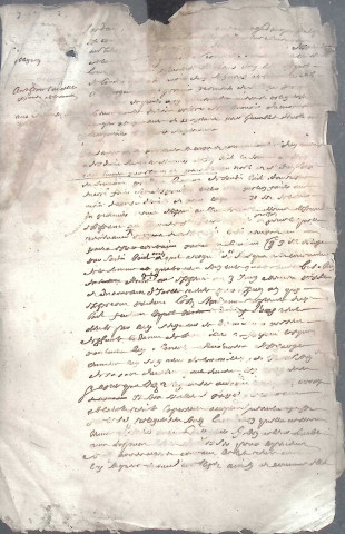 Etude de Me Antoine Ricard à Amiens (étude n°25). Minutes de l'année 1673